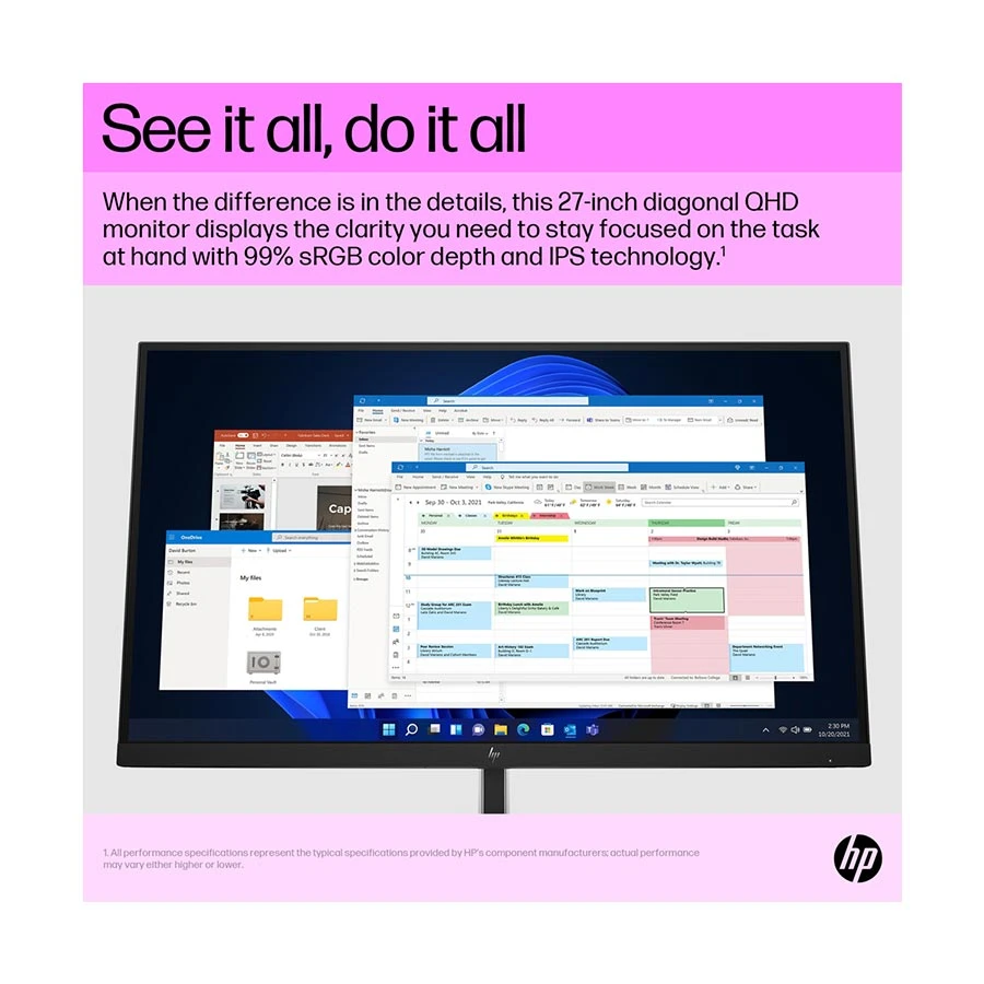 HP EliteDisplay E27q G5 All Monitor Price in BD