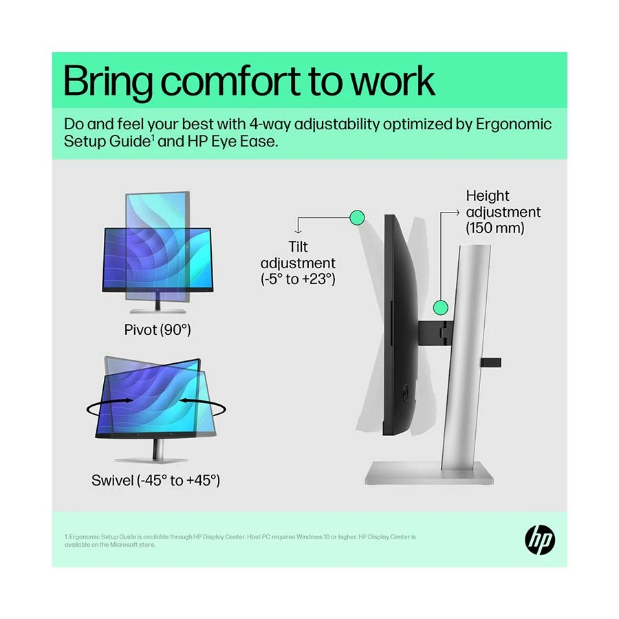 HP EliteDisplay E22 G5 All Monitor Price in BD