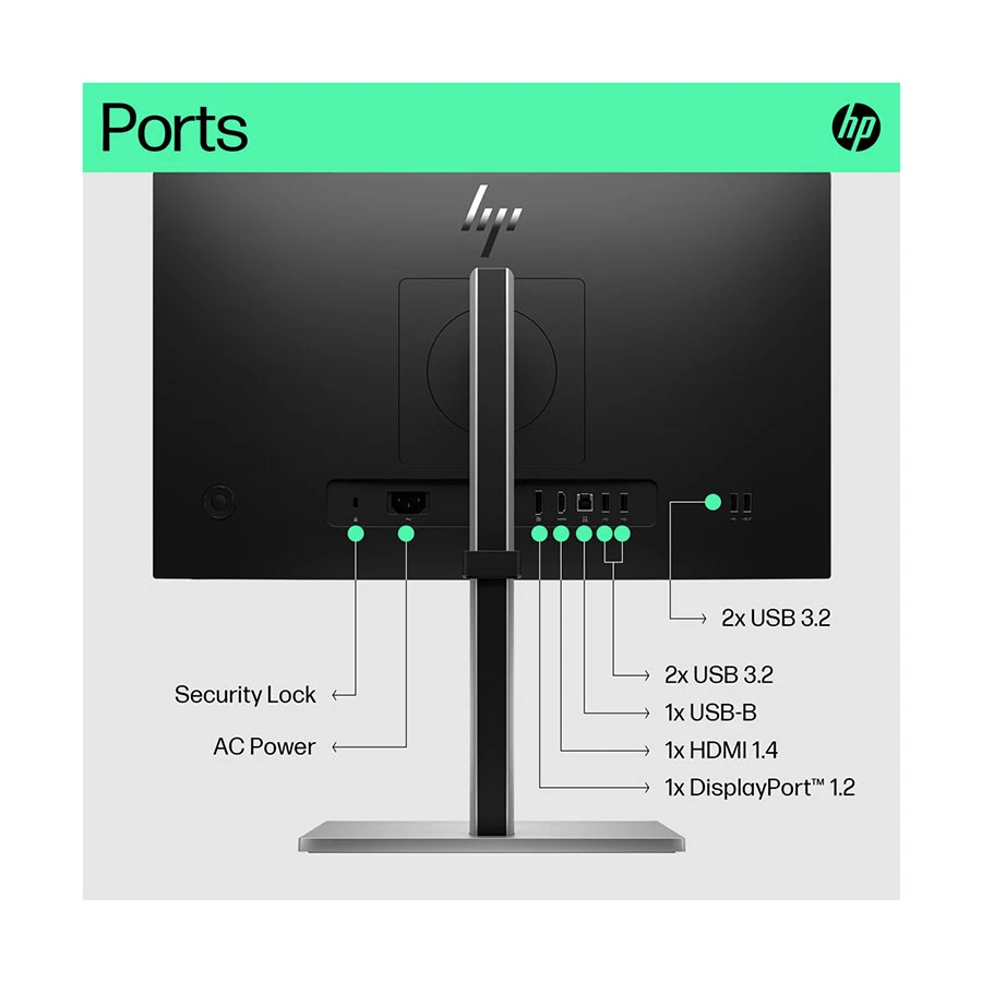 Hp HP EliteDisplay E22 G5 All Monitor features