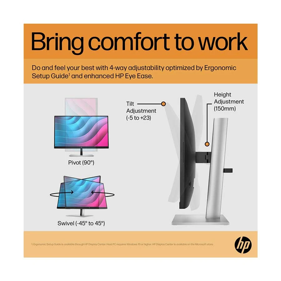 Hp HP EliteDisplay E24 G5 All Monitor specifications