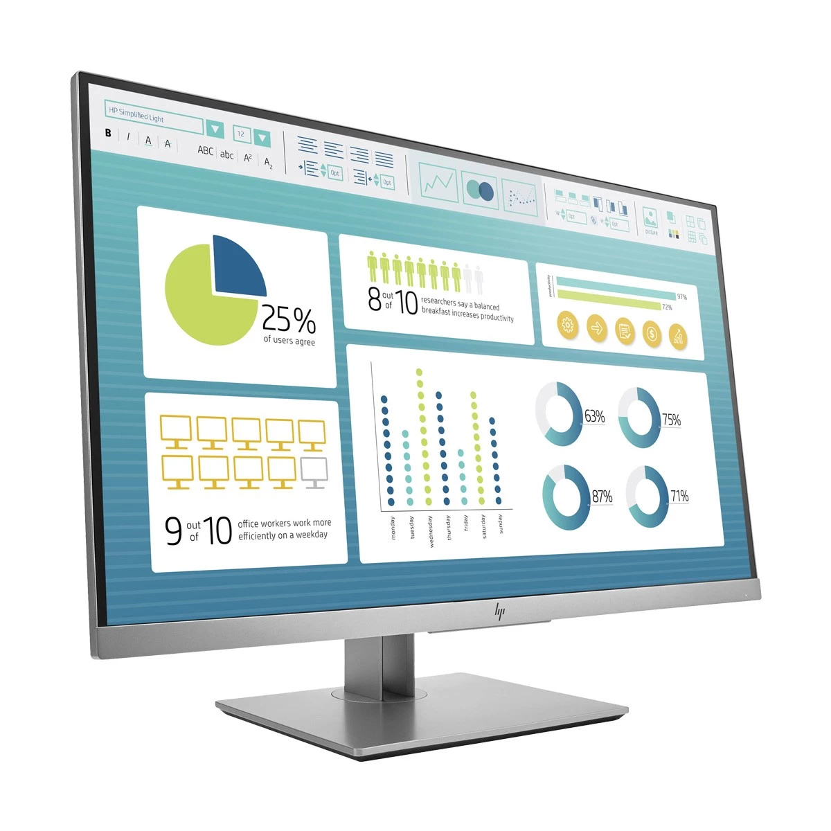 Hp HP EliteDisplay E273 Hp in BD