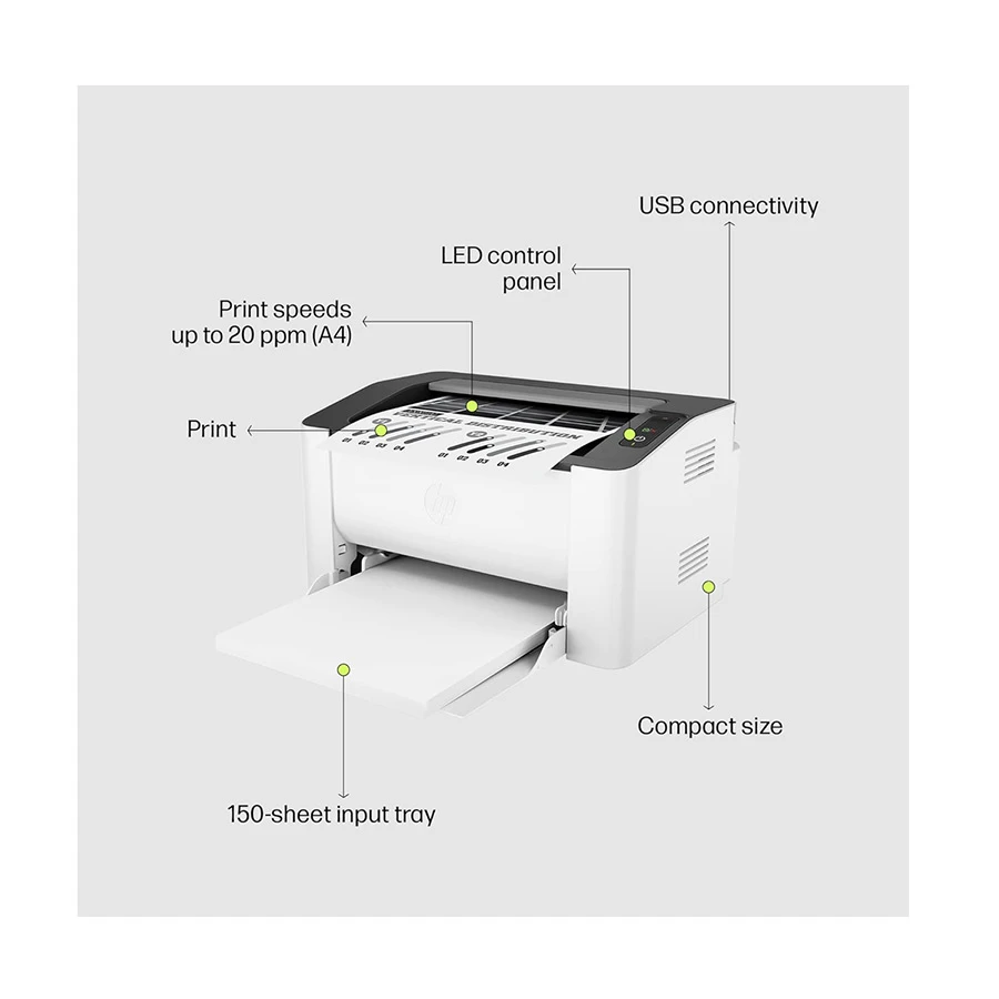 HP Laser 1008a Laser Printer specifications