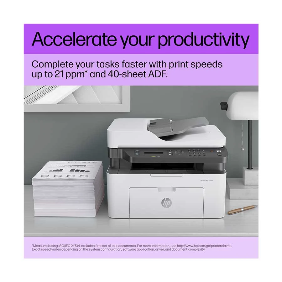 HP Laser MFP 137fnw Laser Printer