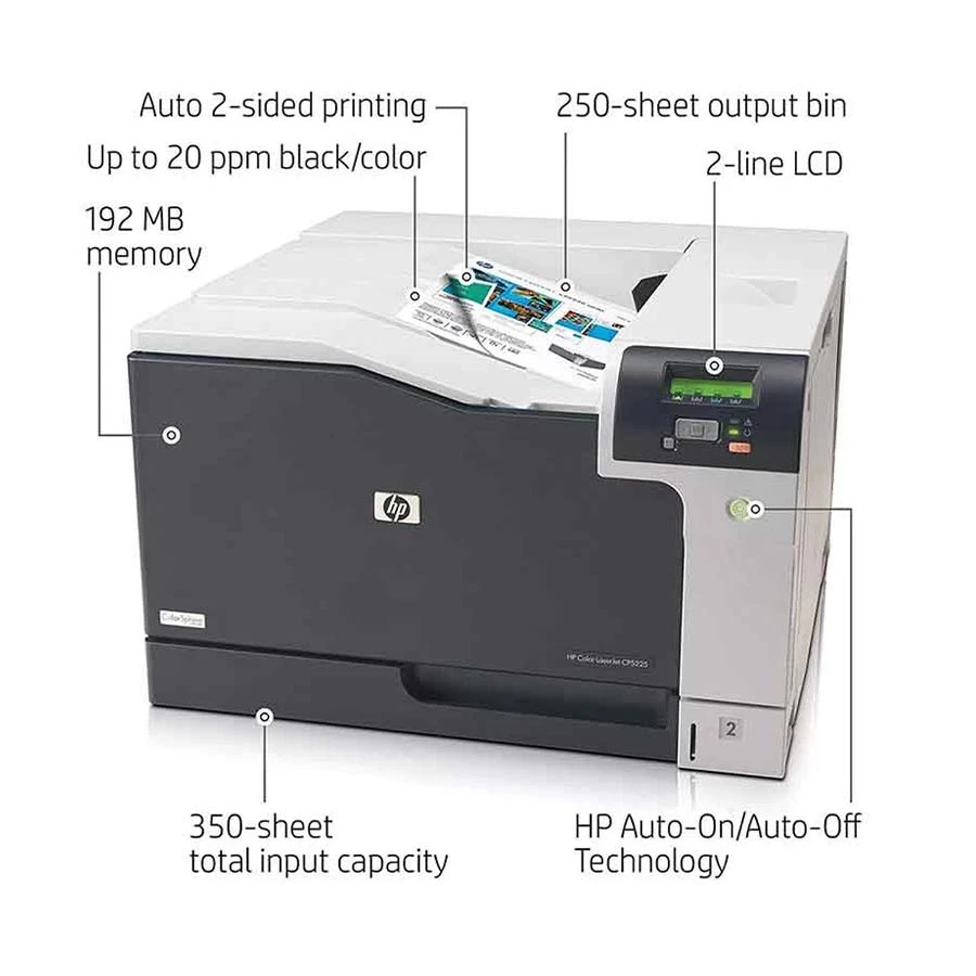HP Professional CP5225DN Laser Printer specifications