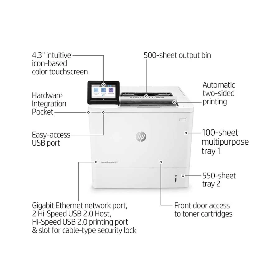 HP LaserJet Enterprise M611DN Document Printer Price in BD