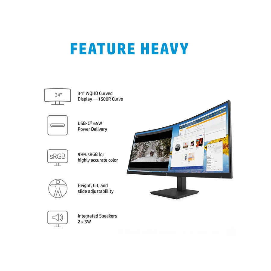 Hp HP M34d All Monitor Price in Bangladesh