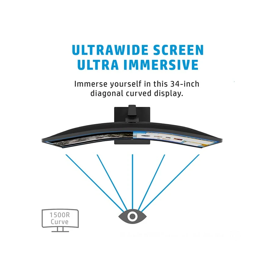 Hp HP M34d All Monitor in BD