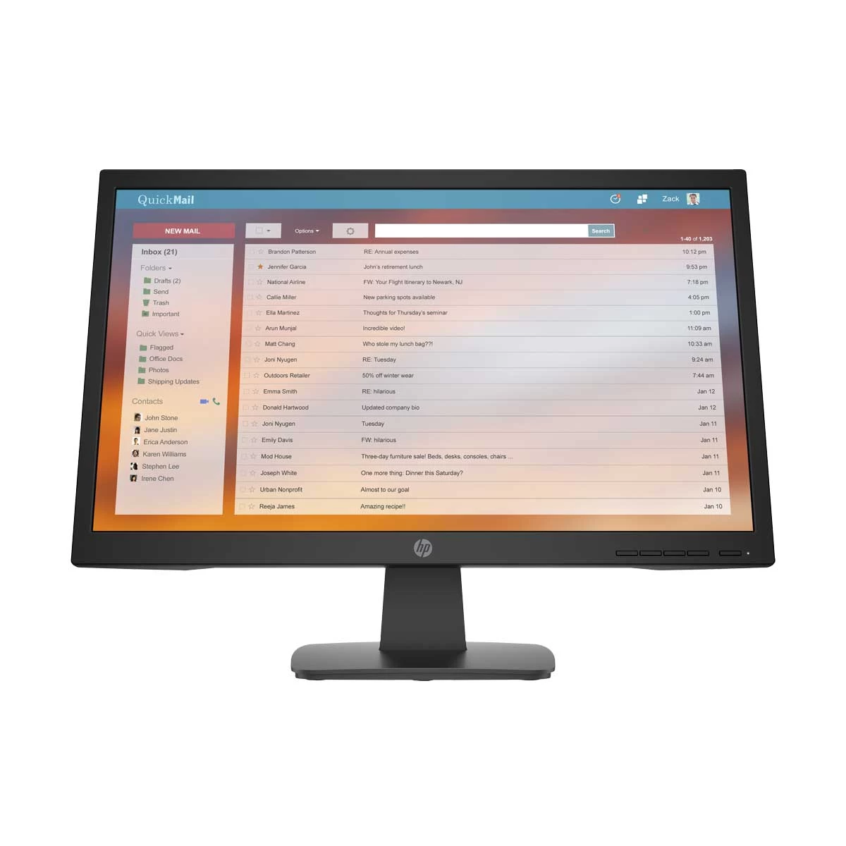 Hp HP P22V G4 All Monitor