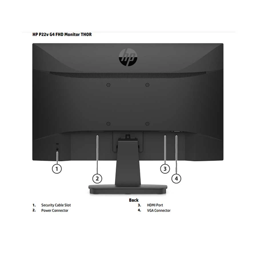 Hp HP P22V G4 All Monitor specifications