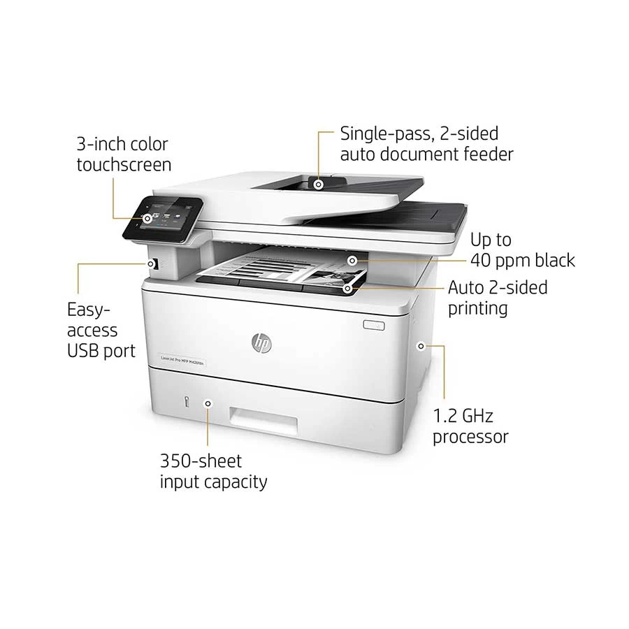 Hp HP Pro MFP M426fdn Laser Printer specifications