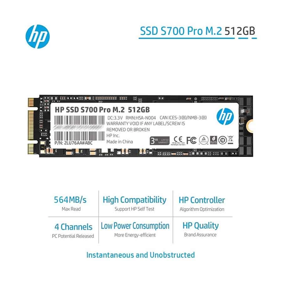 HP S700 Pro Internal SSD in BD