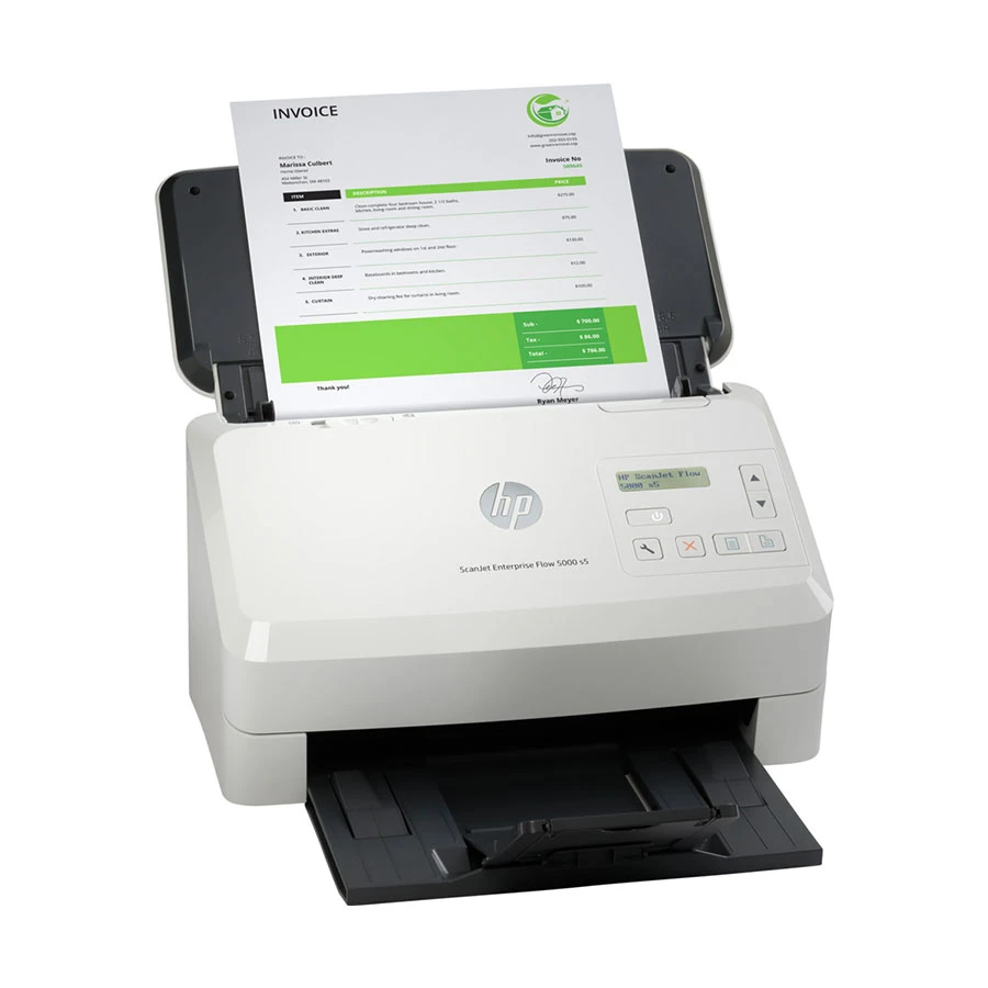 Hp HP ScanJet Enterprise Flow 5000 s5 Sheetfed and Flatbed Scanner in BD