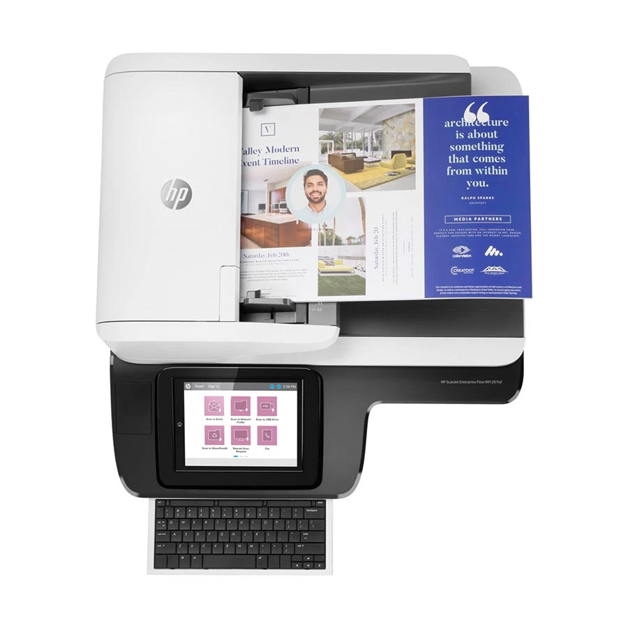 Hp HP ScanJet Enterprise Flow N9120 Fn2 Sheetfed and Flatbed Scanner specifications