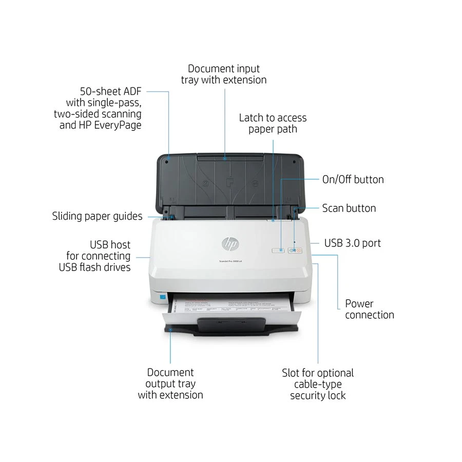 HP ScanJet Pro 3000 s4 Sheetfed and Flatbed Scanner Price in BD