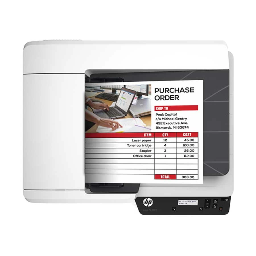 HP Scanjet Pro 3500 f1 Sheetfed and Flatbed Scanner