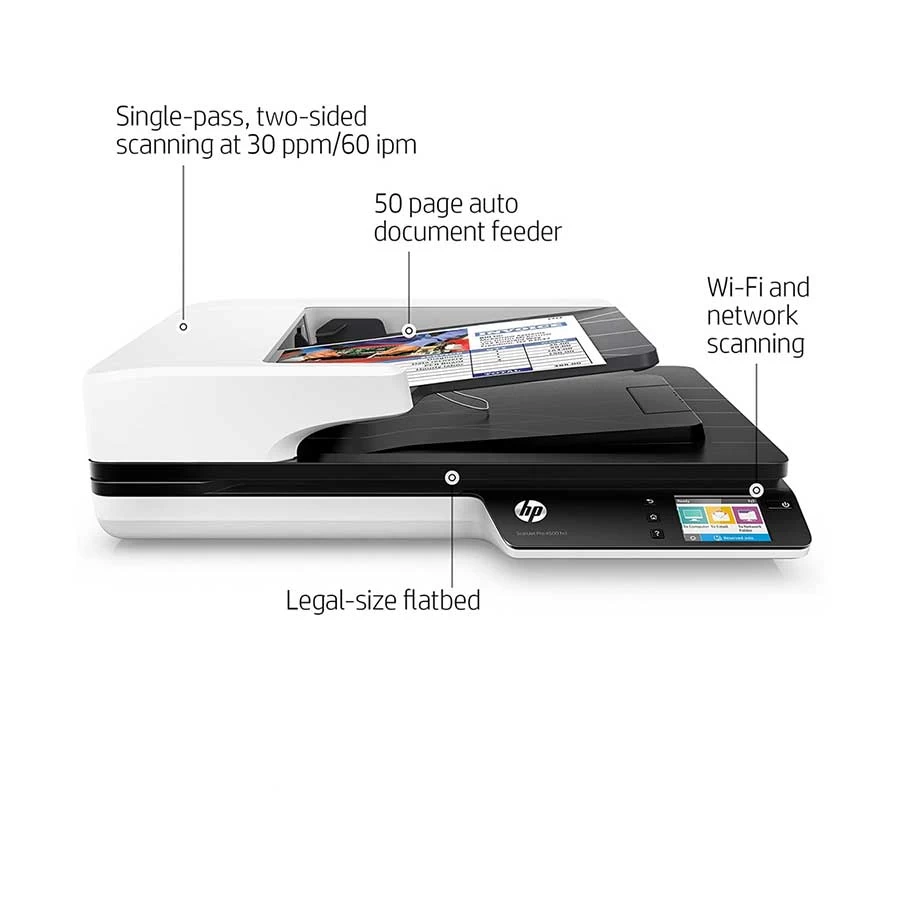 HP ScanJet Pro 4500 fn1 Sheetfed and Flatbed Scanner Price in BD