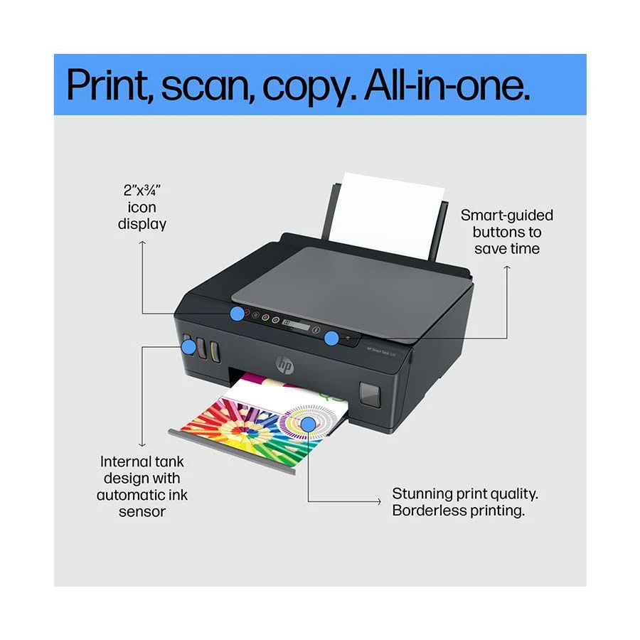 Hp HP Smart Tank 500 Ink Printer specifications