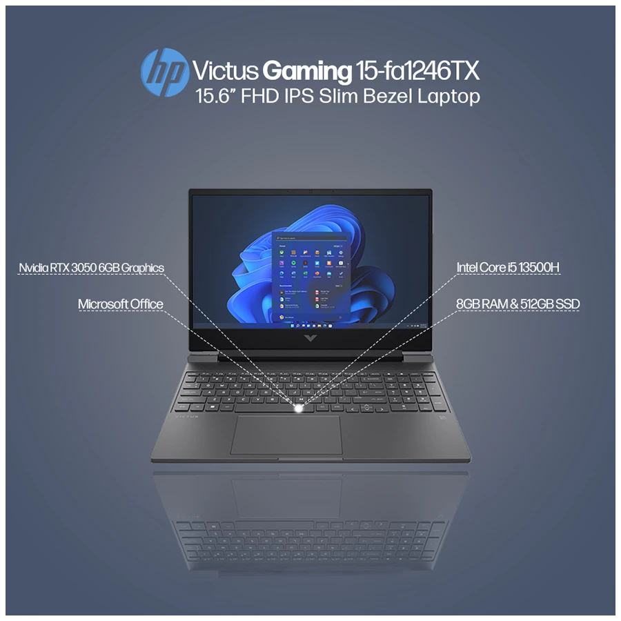 Hp HP Victus Gaming 15-fa1246TX All Laptop specifications