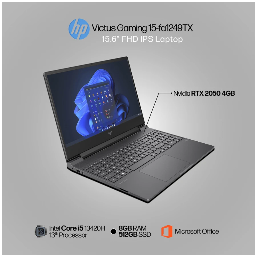 Hp HP Victus Gaming 15-fa1249TX All Laptop specifications