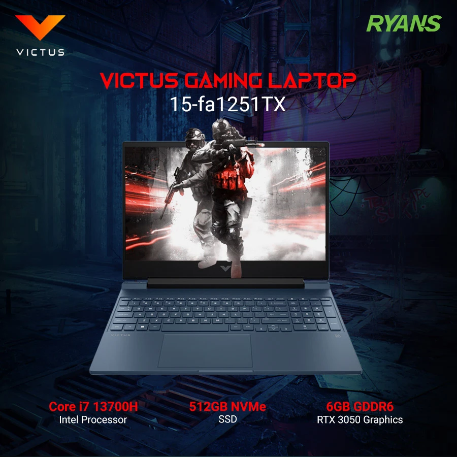 Hp HP Victus Gaming 15-fa1251TX All Laptop specifications