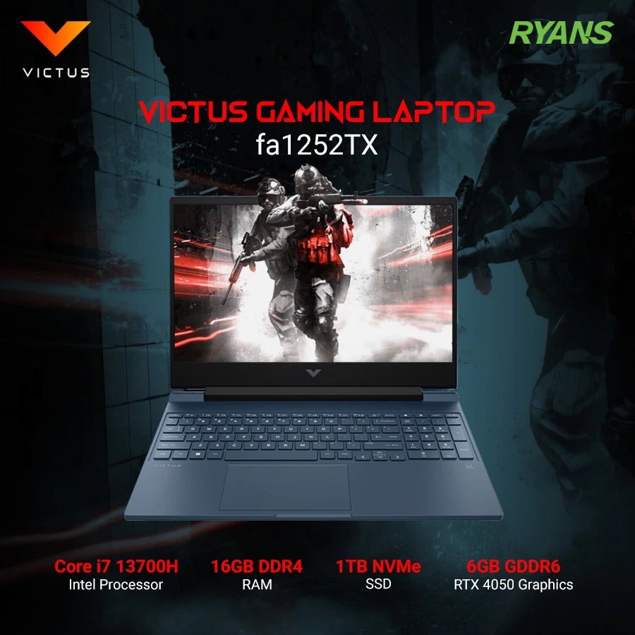HP Victus Gaming 15-fa1252TX Gaming specifications