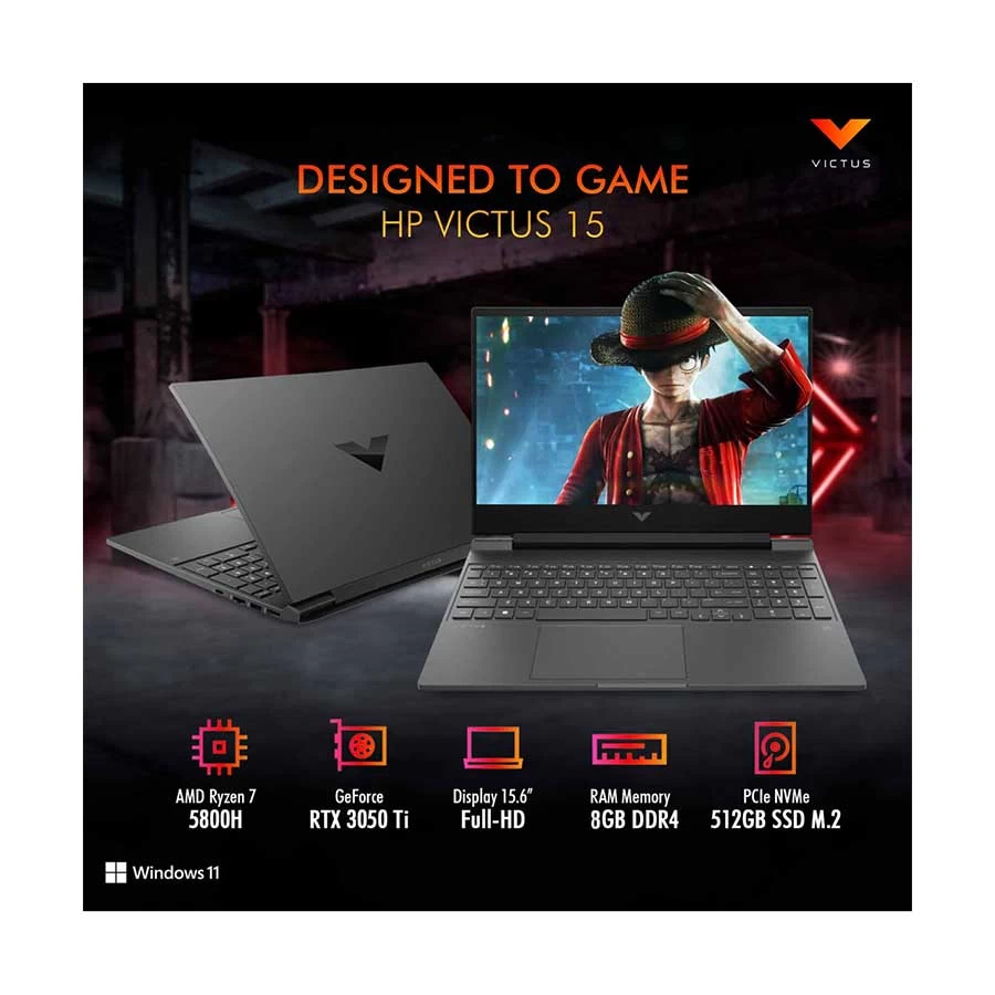 Hp HP Victus Gaming 15-fb0119AX All Laptop specifications