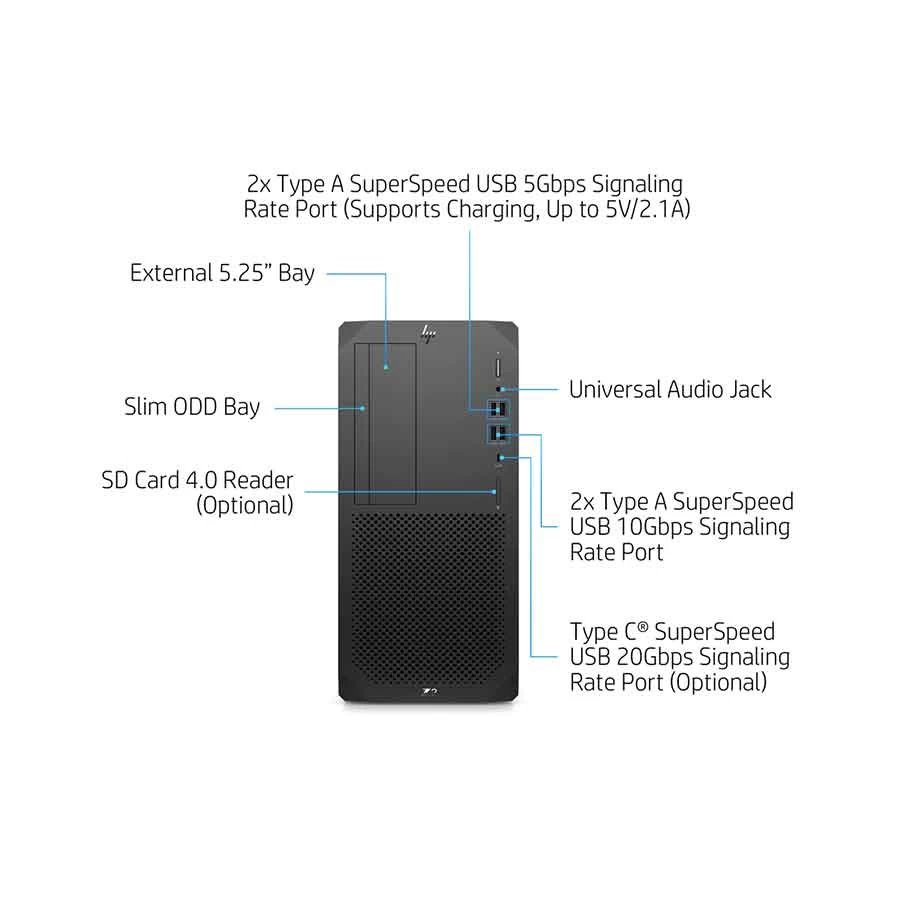 HP Z2 G8 Tower Brand Desktop PC Price in BD