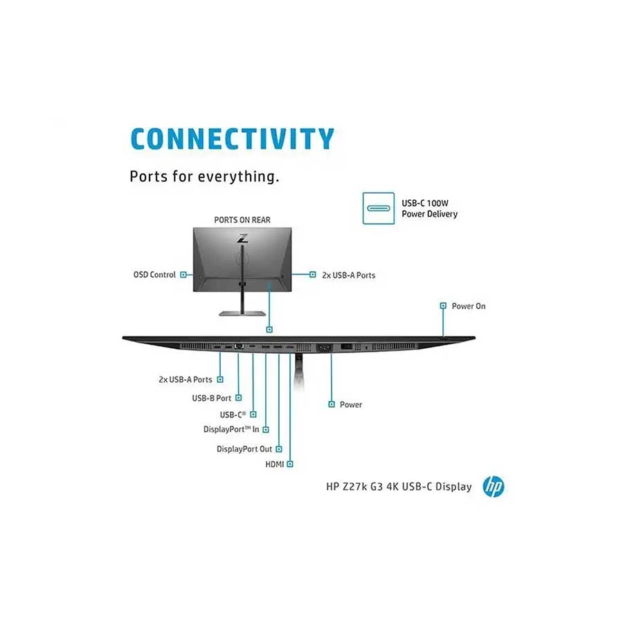 Hp HP Z27k G3 All Monitor specifications