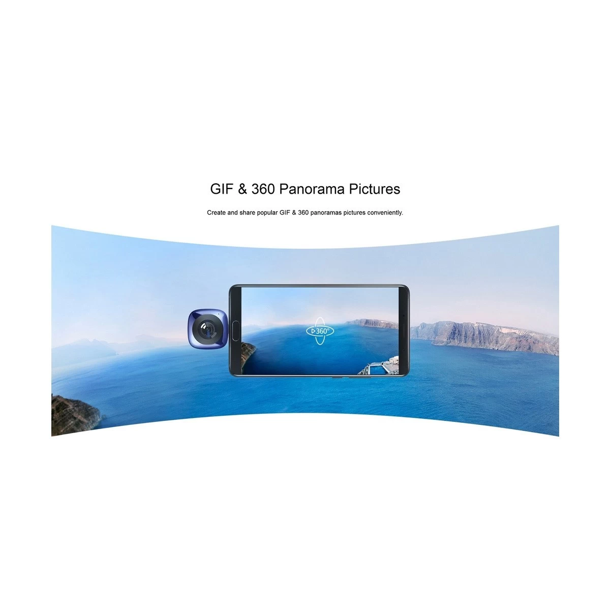 Huawei Envizion 360 Panoramic VR Camera CV60 Action Camera specifications