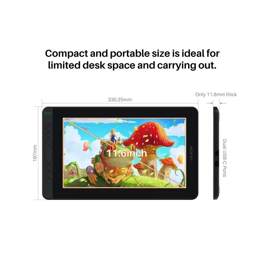 Huion GS1161 Kamvas 12 Graphics Tablet PC Price in Bangladesh