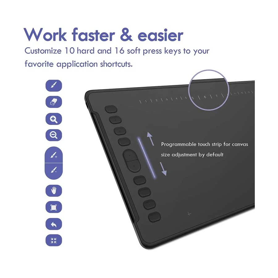 Huion Inspiroy H1161 Graphics Tablet PC Price in BD