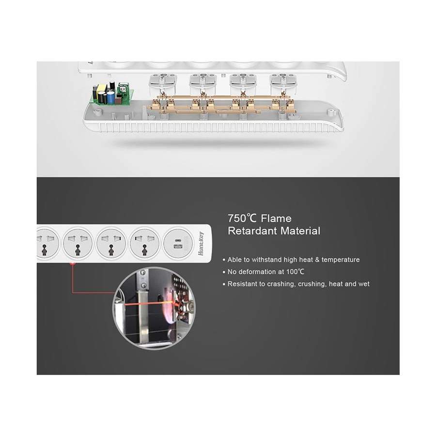 Huntkey SZN507 Power Strip specifications