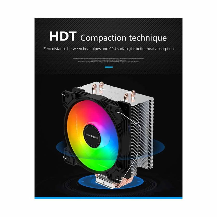 Huntkey Frozen 400 Colorful ARGB CPU Cooler Best Price