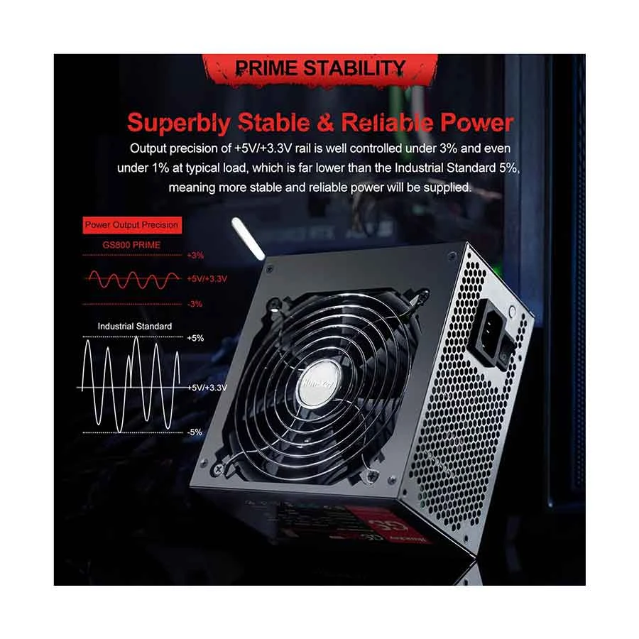 Huntkey GS800 Prime 800W Power Supply Price in BD