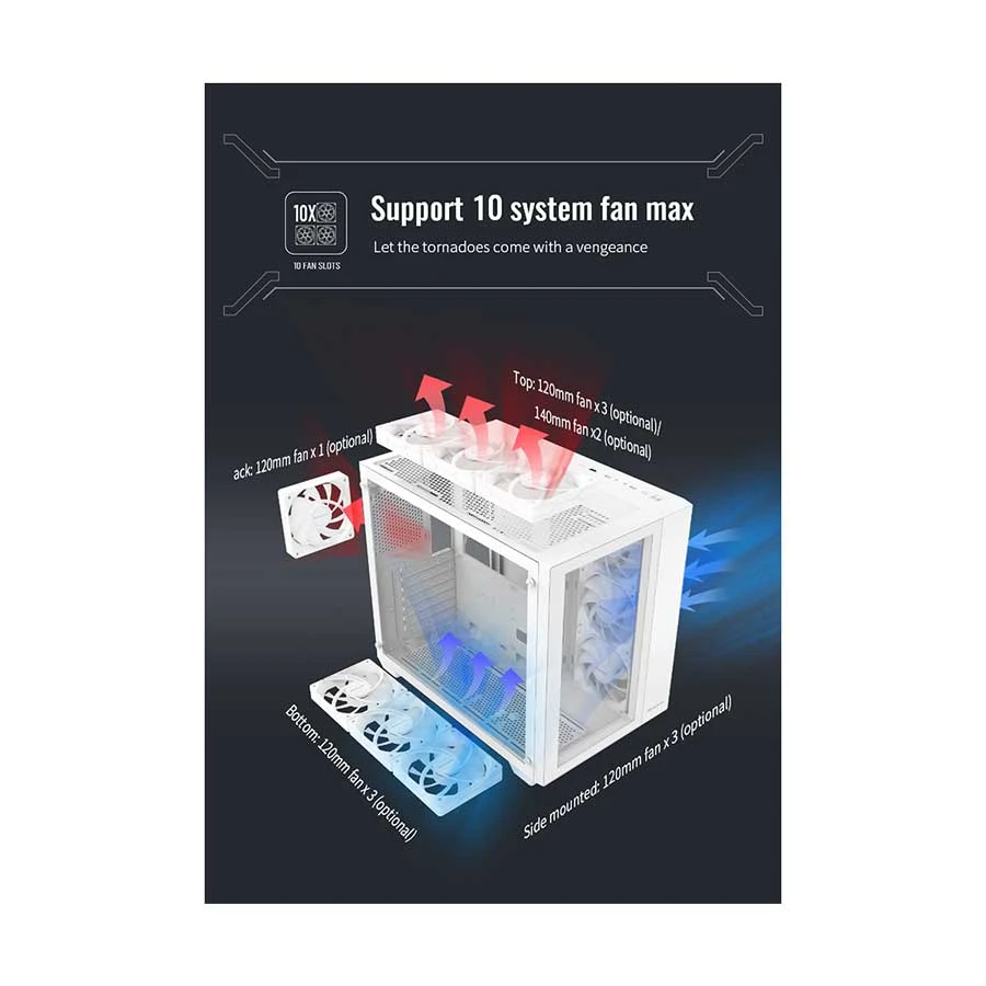 Huntkey S980 Tornado Casing specifications