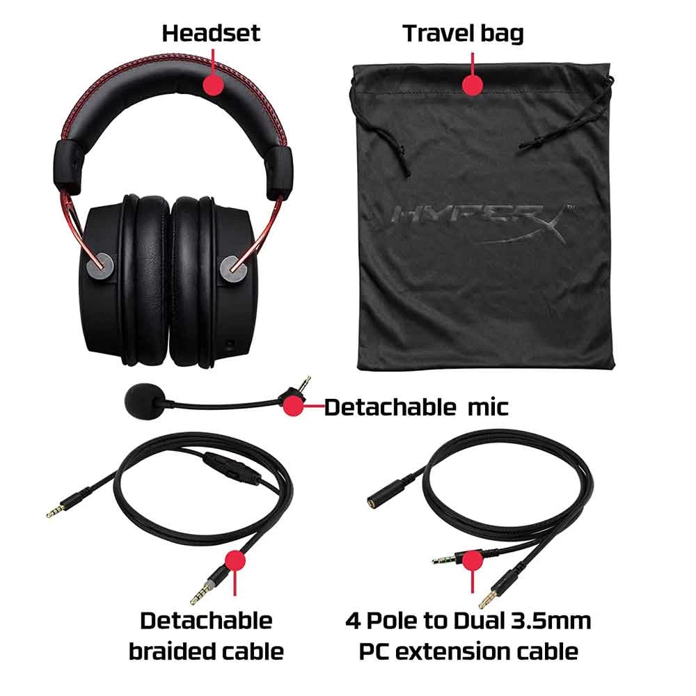 Hyperx HyperX Cloud Alpha Headphone specifications