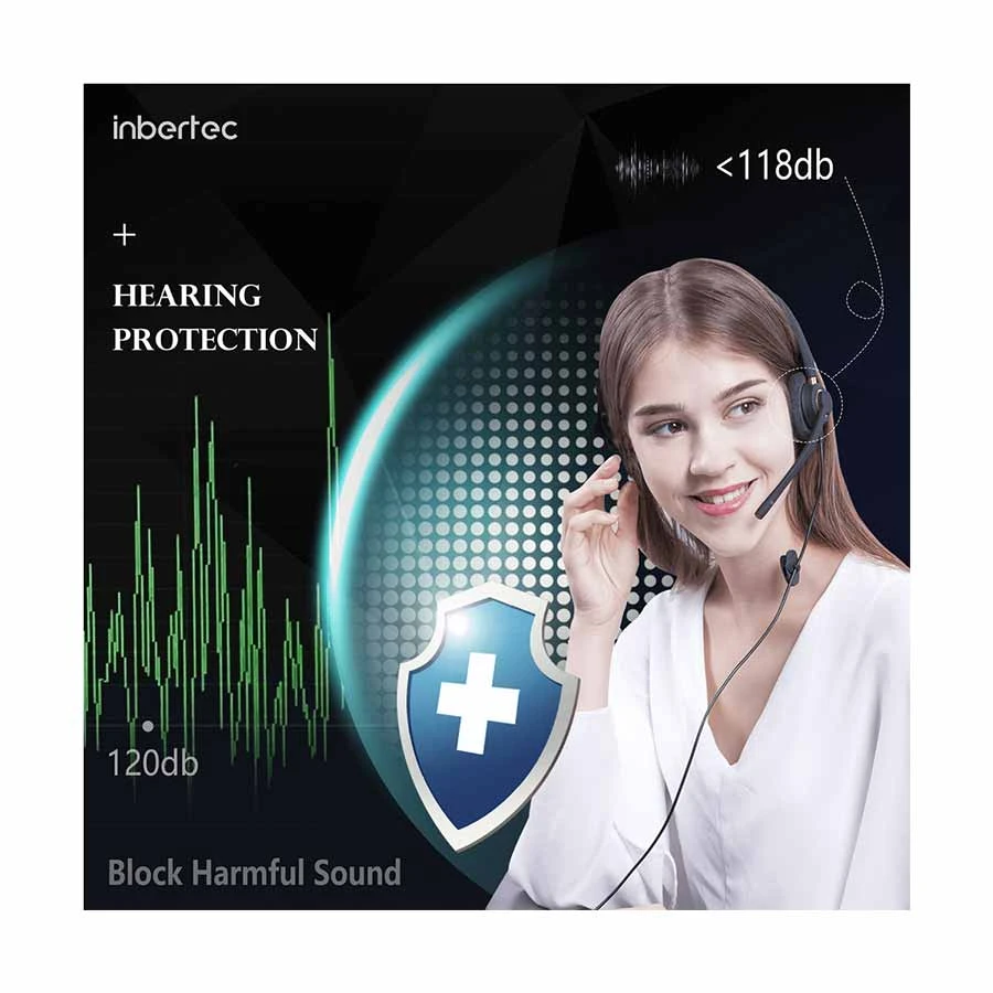 Inbertec UB805M Mono Headphone specifications