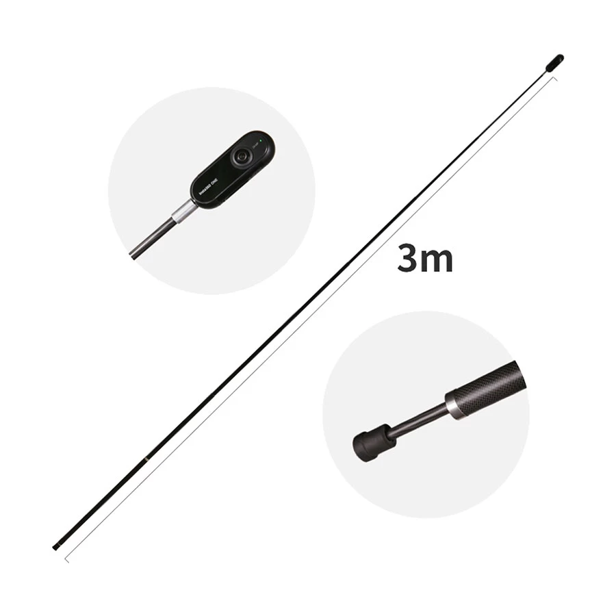 Insta360 Extended Edition Selfie Stick Compact Camera Accessories in BD