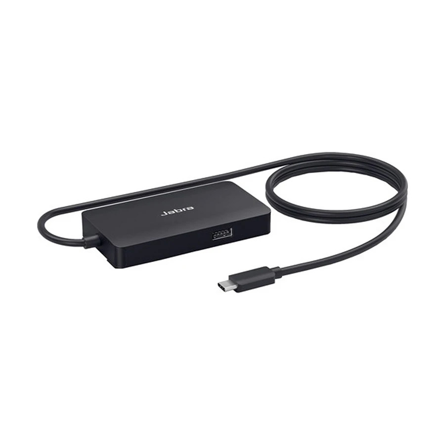Jabra PanaCast Type-C Male to Dual USB, Type-C, HDMI & LAN Female Cable / Converter / HUB
