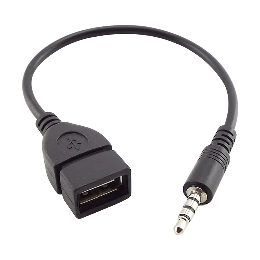 K2 3.5mm Male to USB Female Cable / Converter / HUB