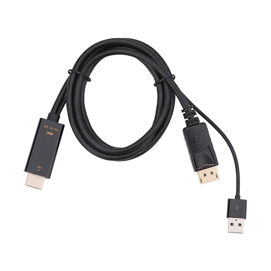 K2 HDMI Male to DP Cable / Converter / HUB