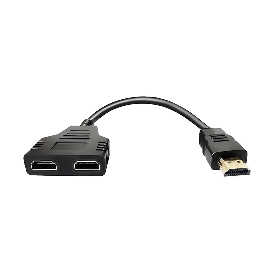 K2 HDMI Male to Dual Female Cable / Converter / HUB
