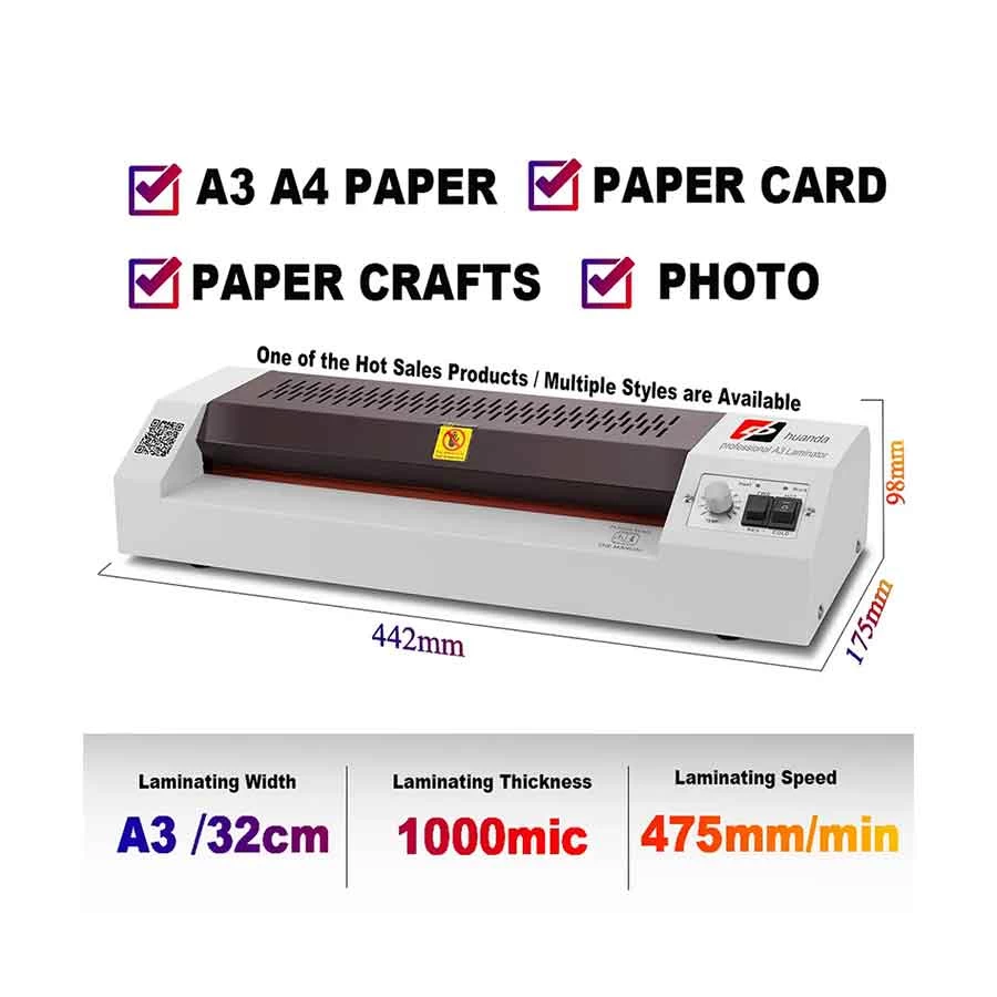 Huanda Hd-32020 Laminating and Binding Machine Price in Bangladesh