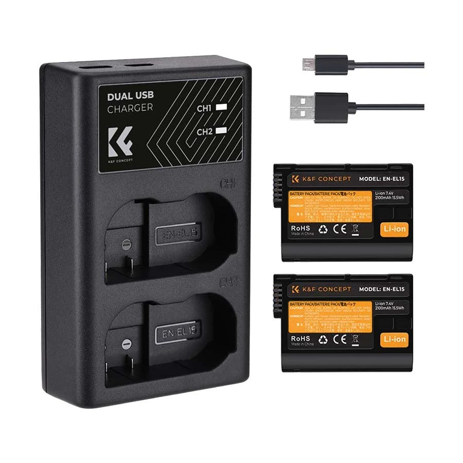 K&F Concept EN-EL15 DSLR Camera Accessories