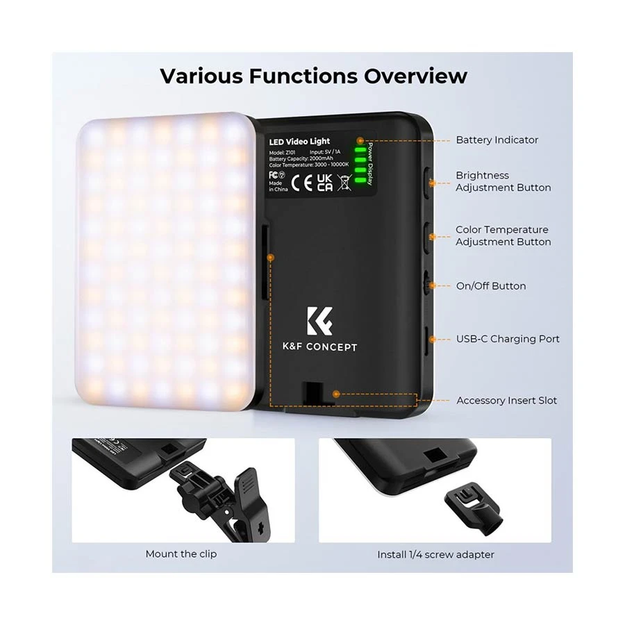 K&F Concept KF34.034 DSLR Camera Accessories in BD