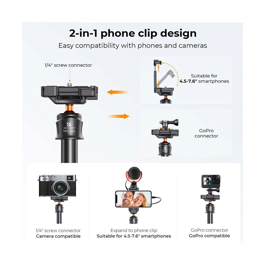 K&f Concept K&F MS-04 Compact Camera Accessories Price in Bangladesh