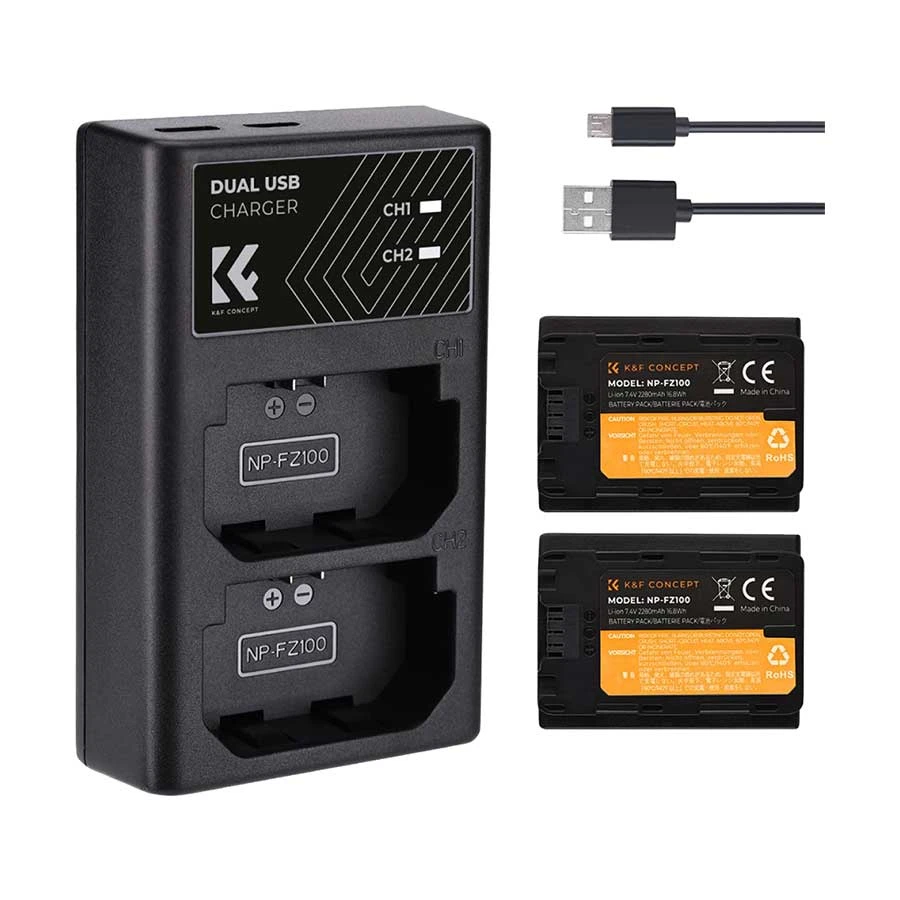 K&F Concept NP-FZ100 DSLR Camera Accessories