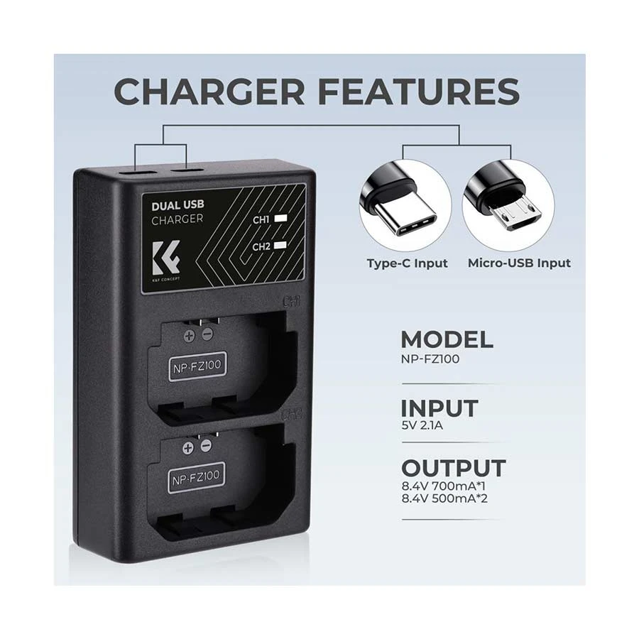 K&F Concept NP-FZ100 DSLR Camera Accessories Price in BD