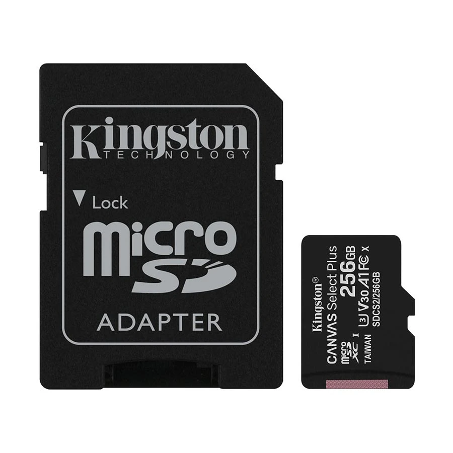 Kingston Canvas Select Plus 256GB Memory Card