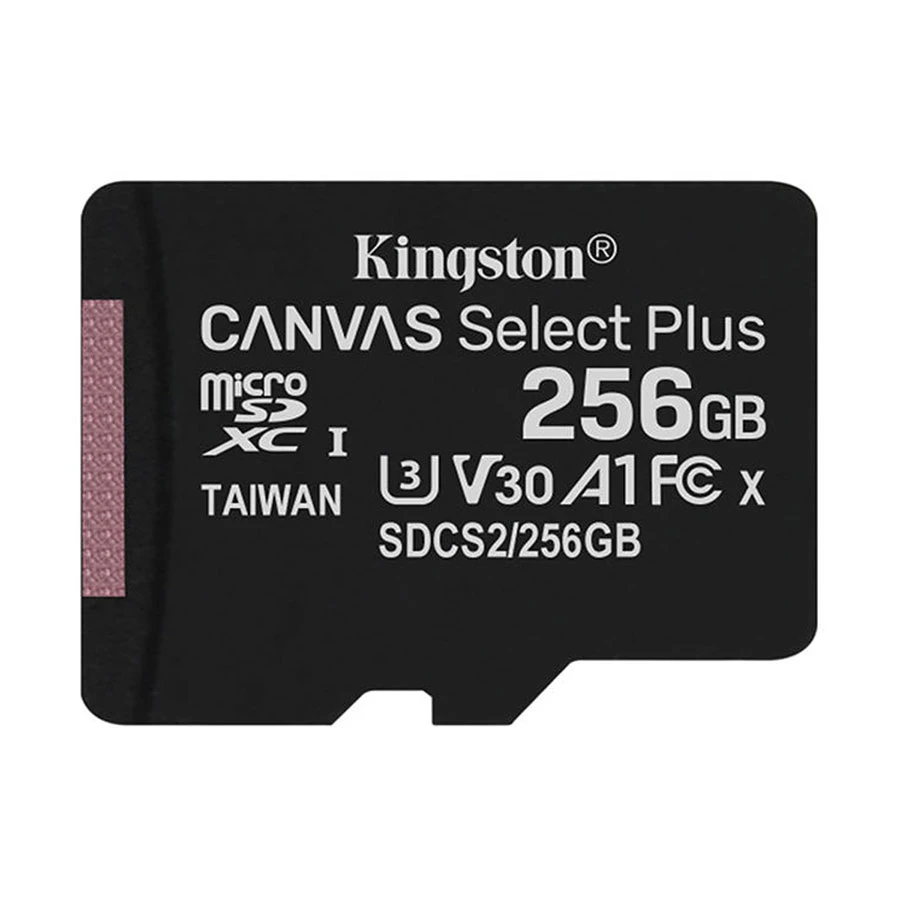 Kingston Canvas Select Plus 256GB Memory Card in BD